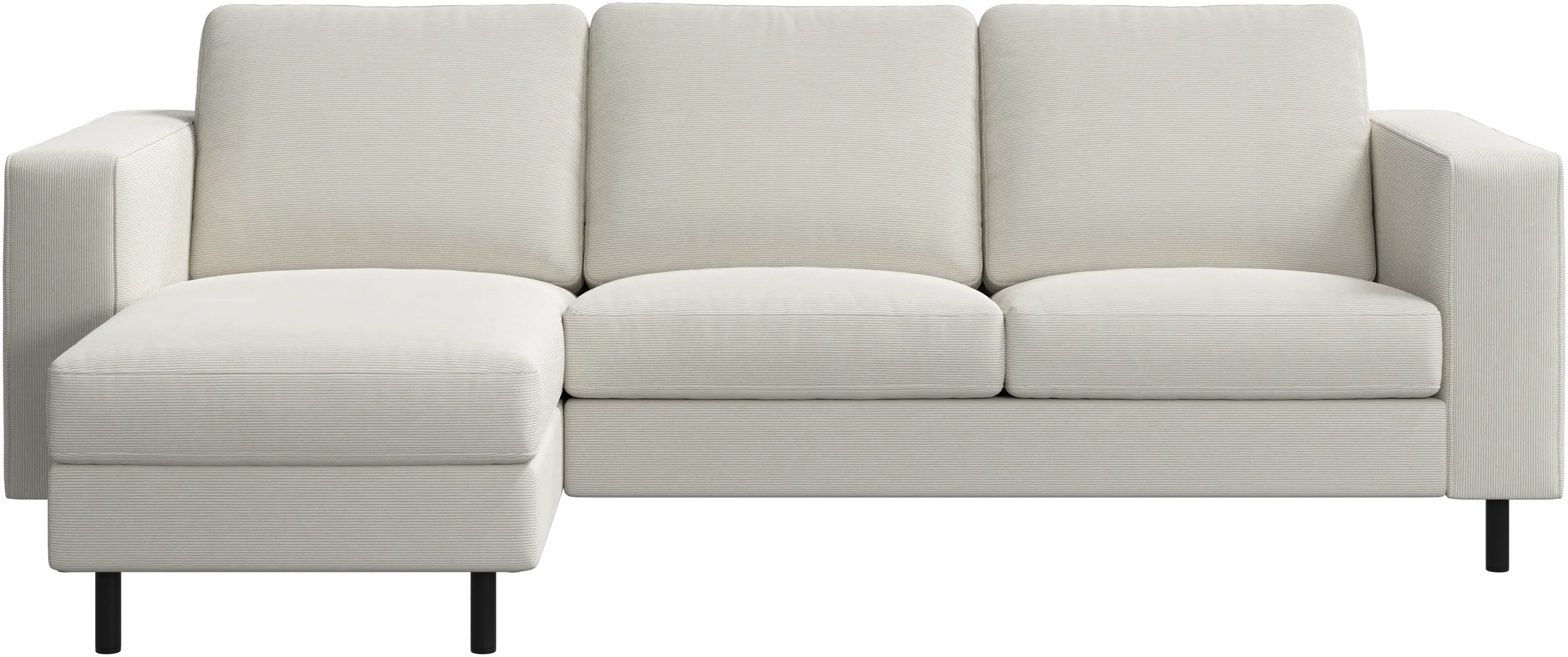 Indivi sofa with chaise longue left